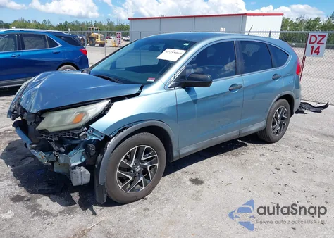 2016 Honda Cr-V Se from USA, damaged, VIN 2HKRM3H42GH556893